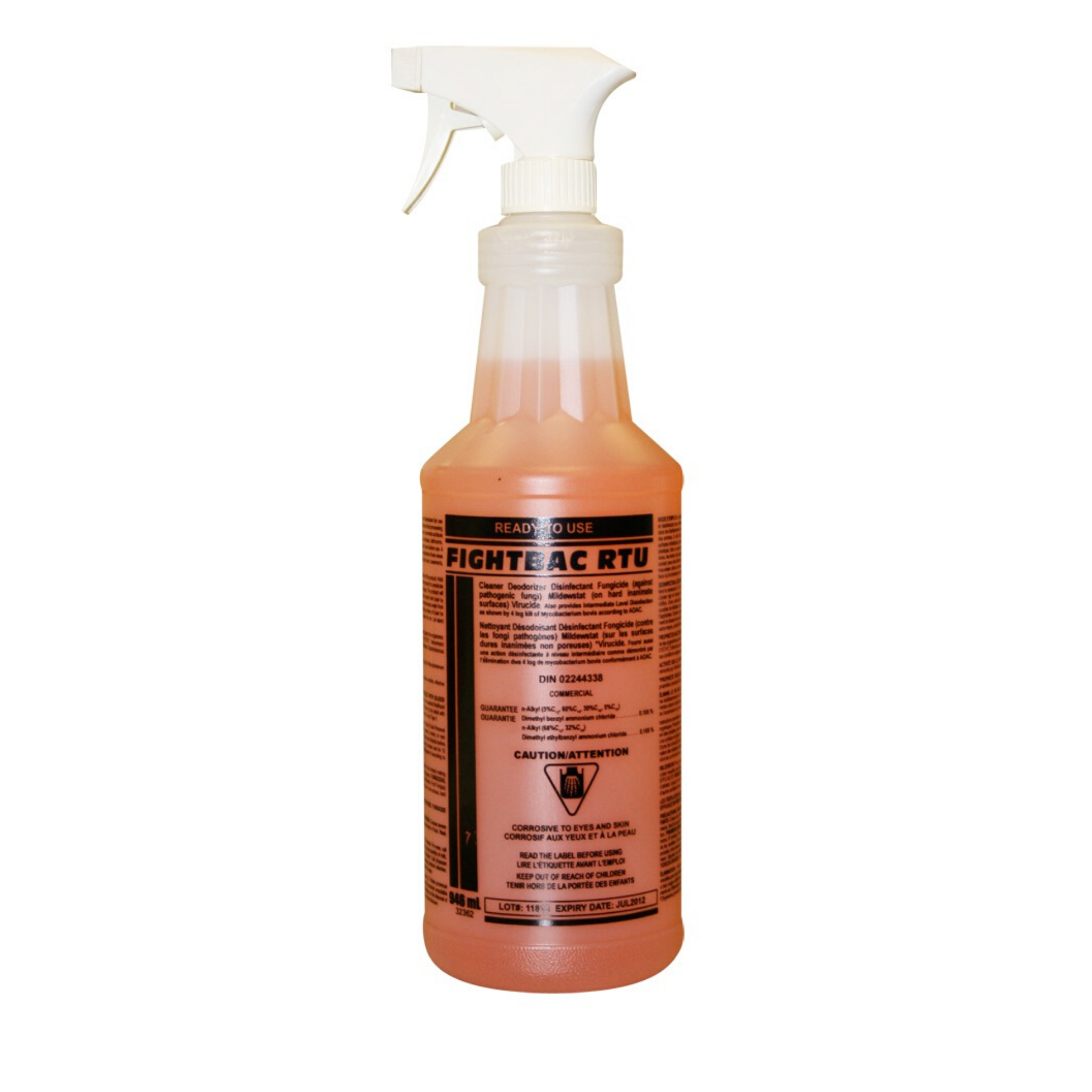 VISION Fightbac™ RTU Cleaner, Deodorizer, Disinfectant, Fungicide  946 mL